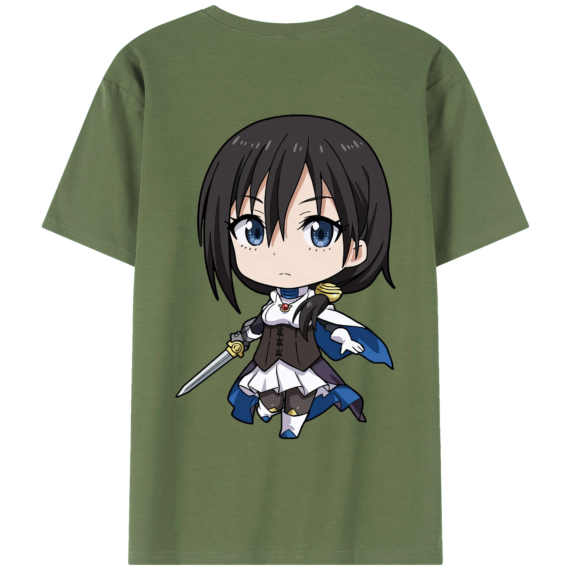（画像用） 転スラ Regarding Reincarnated to Slime 綿100％ メンズ半袖Tシャツ（バックプリント） 通気性